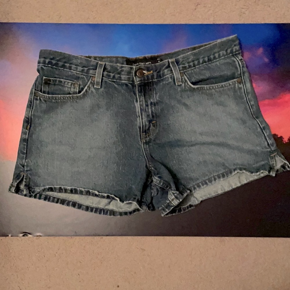 Calvin Klein Blue Jean Women’s Shorts